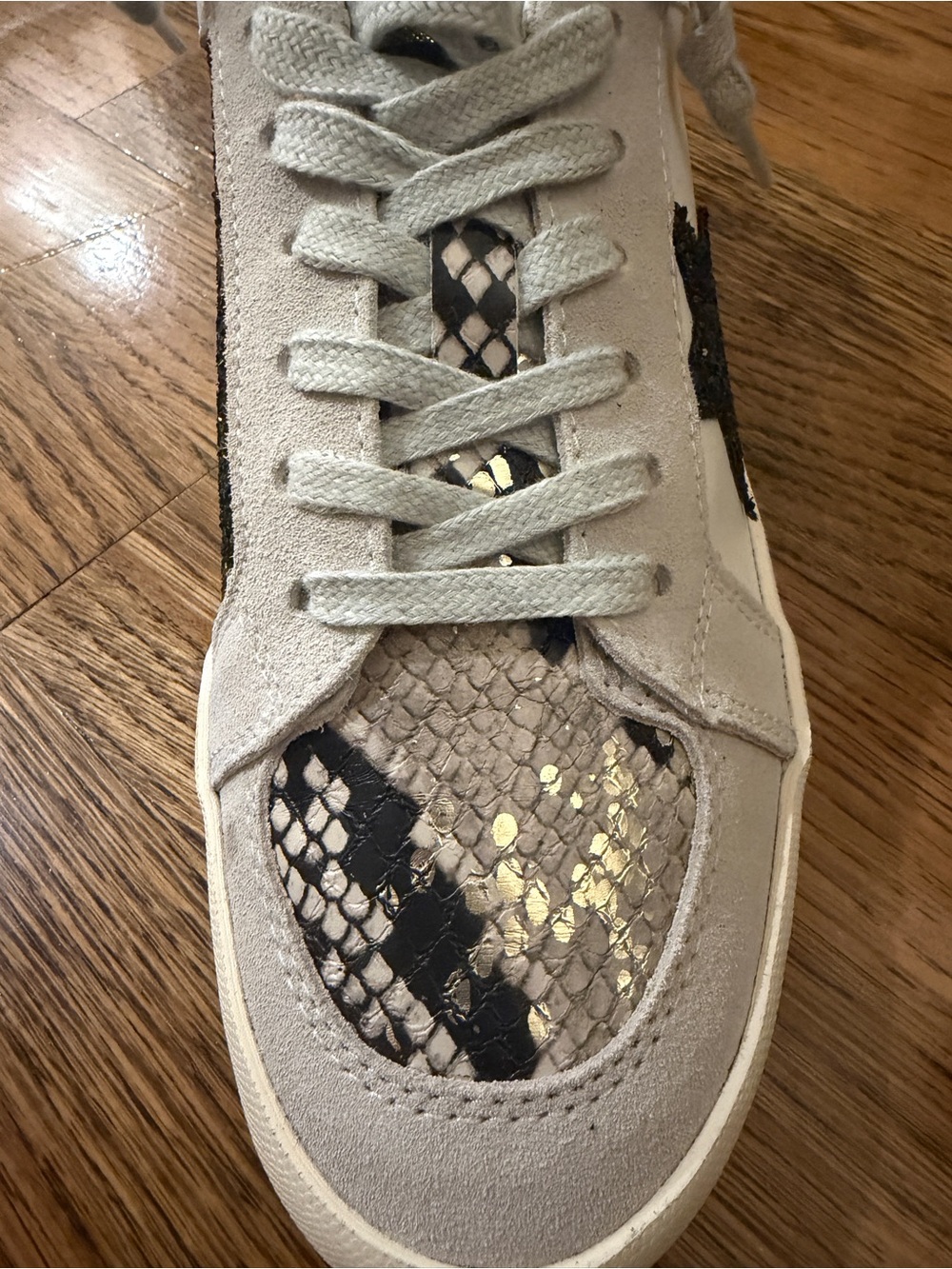 Vintage Havana “Bonnie” Snake Print Sneaker - Picture 7 of 8